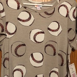 Lularoe medium baseball Carly! NWOT